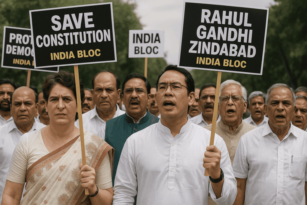 Election Commission Blocked by Police