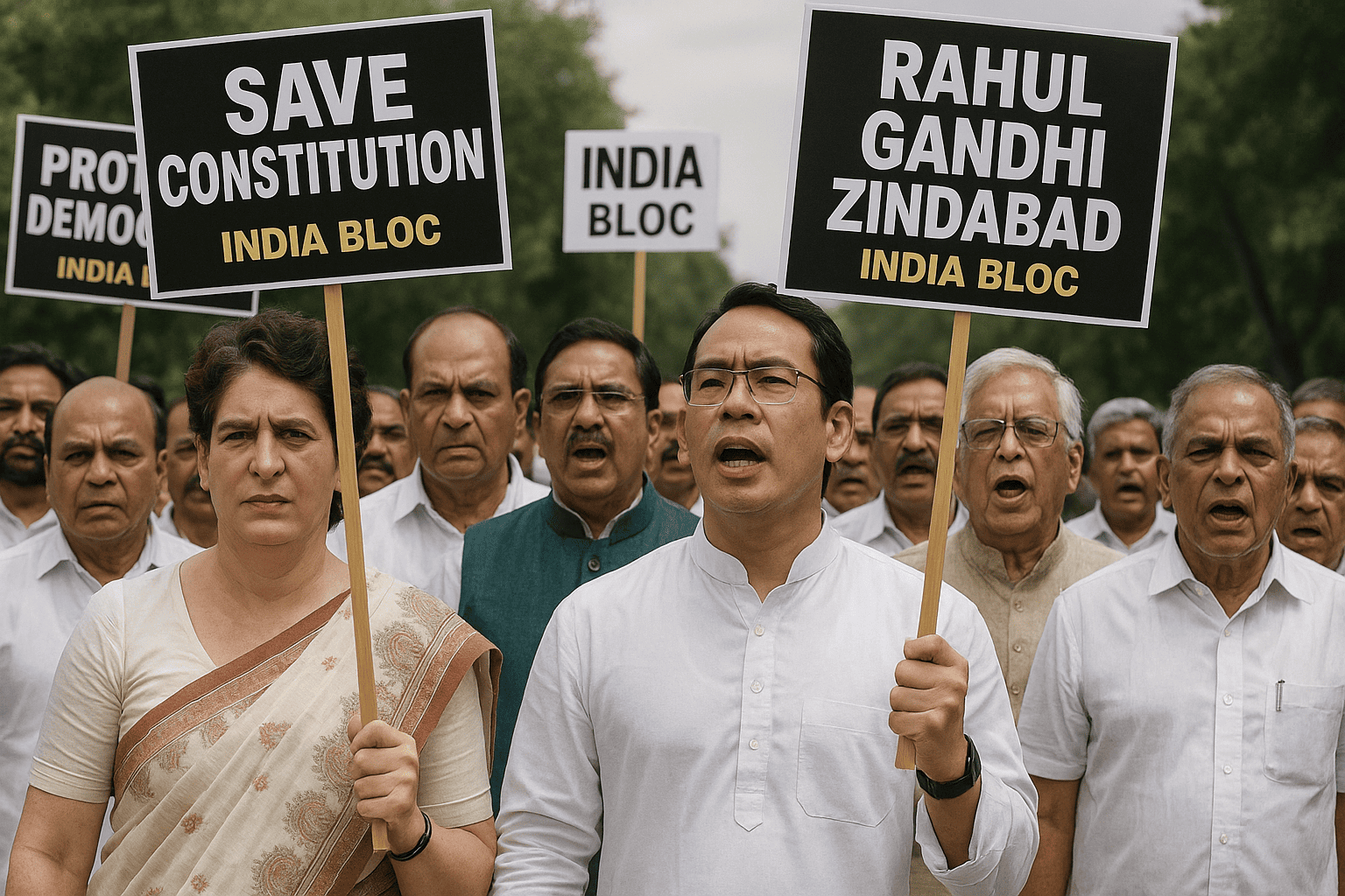 Election Commission Blocked by Police