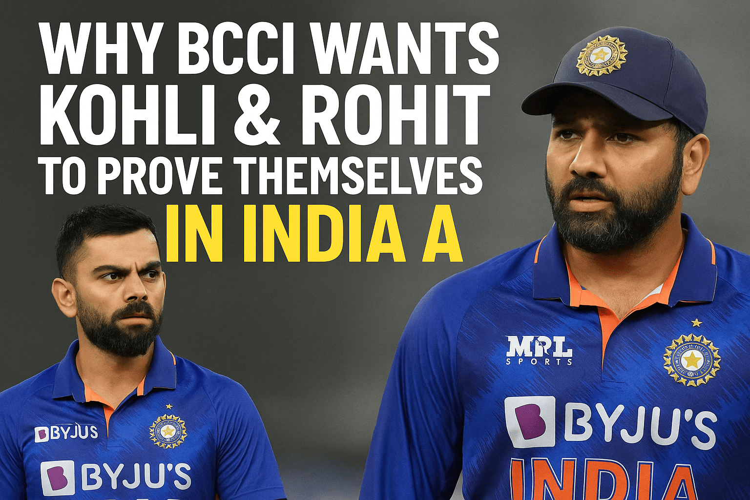 Kohli, Rohit’s ODI Future
