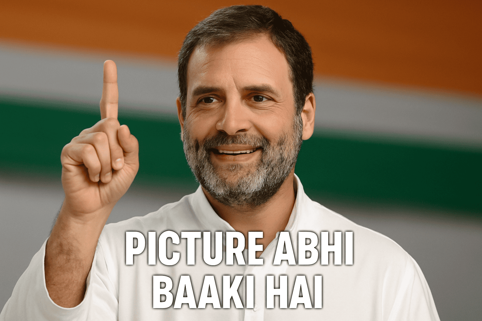 Rahul Gandhi Says “Picture Abhi Baaki Hai”