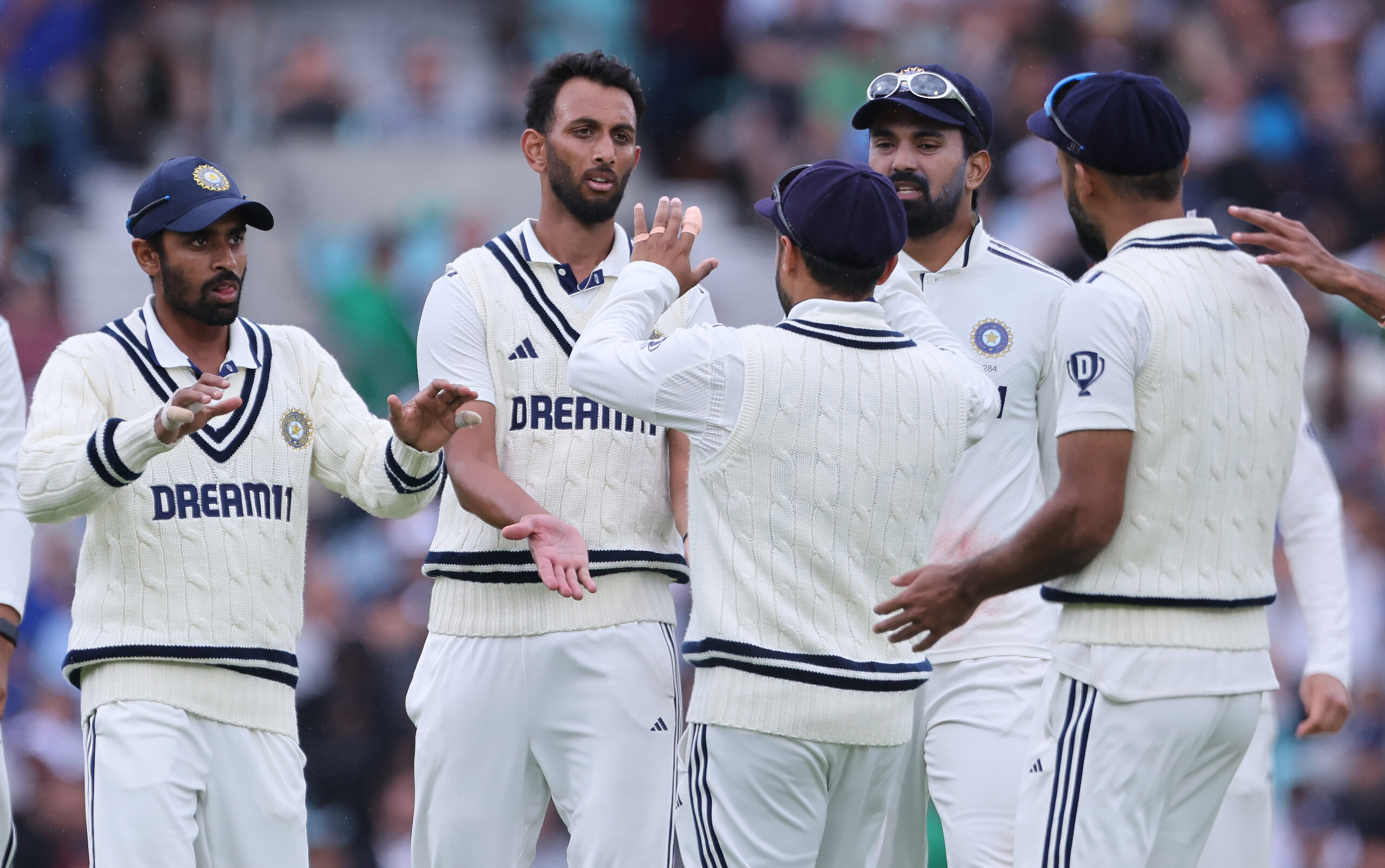 Siraj and Prasidh Shine