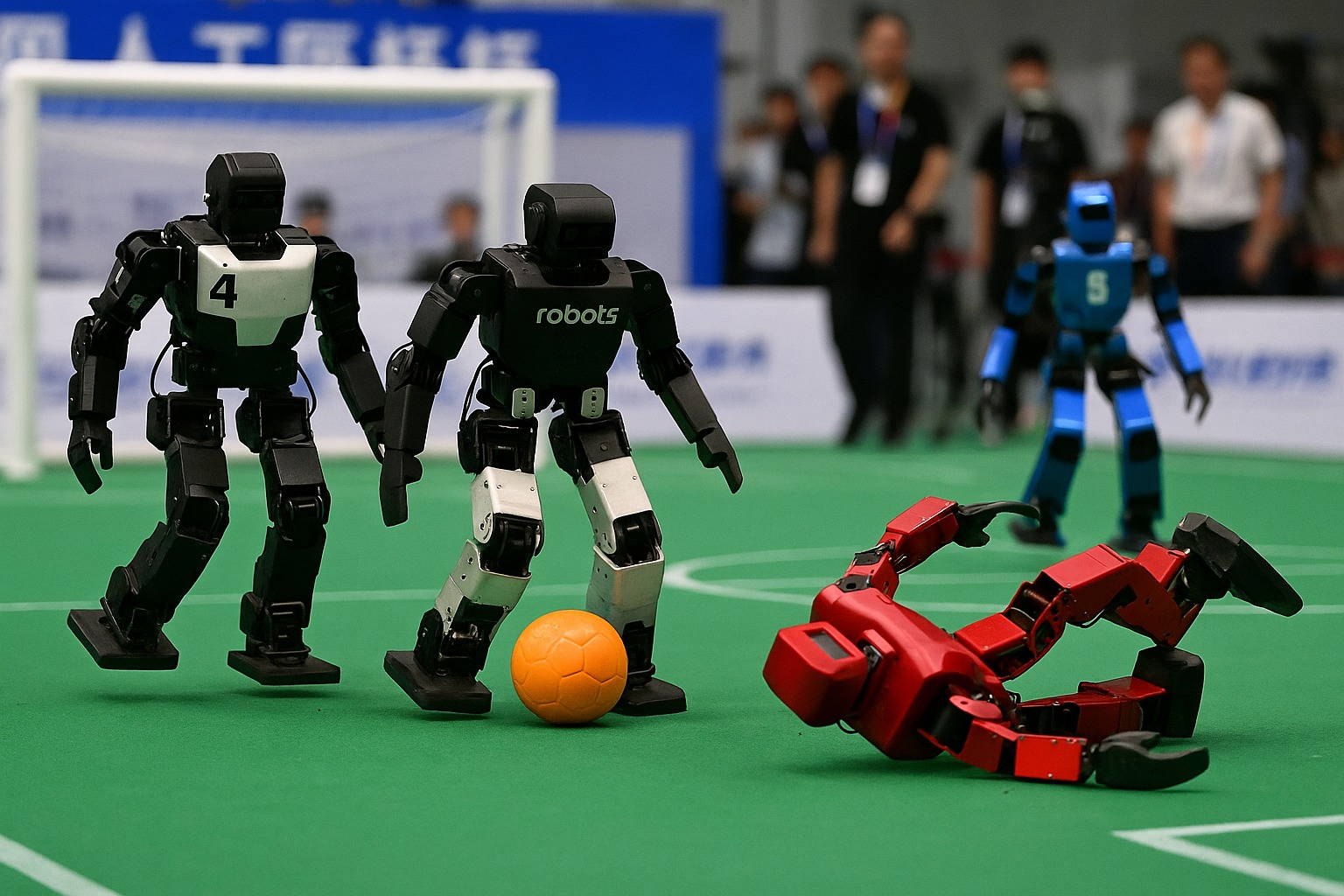 When Robots Sprint, Tumble, and Score — China’s Big Tech Show