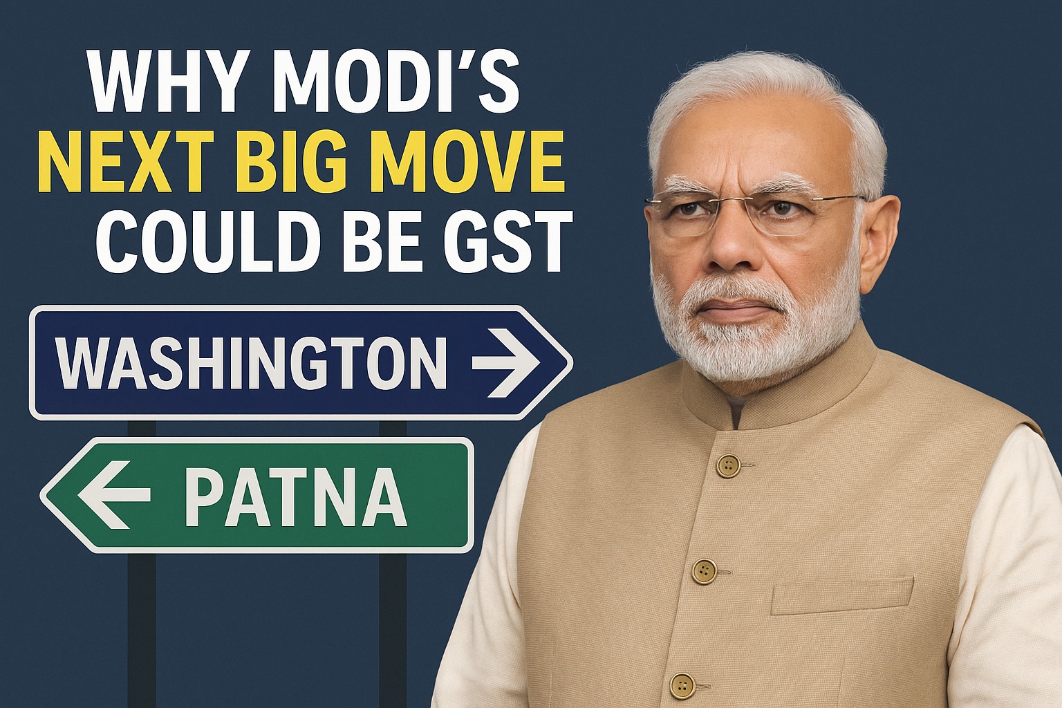 Will GST Relief Be Modi’s Trump Card Ahead of Bihar Elections?