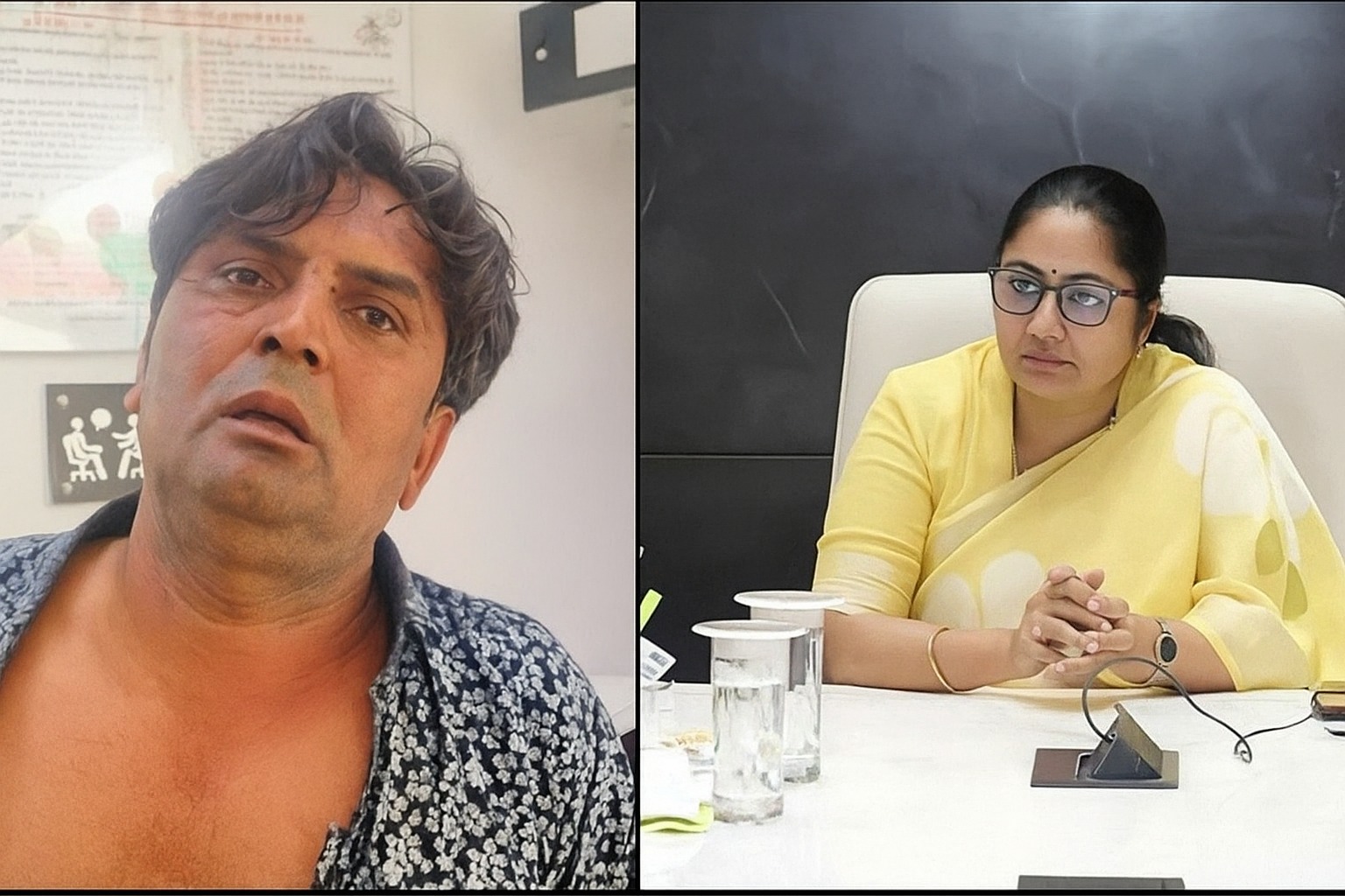 Attacker Reach Delhi CM