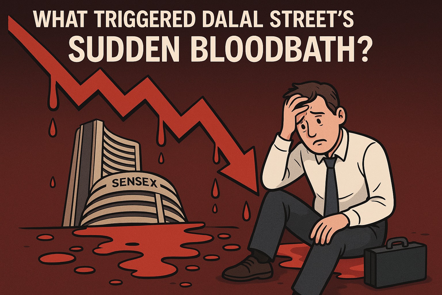 Sensex Tanks 690 Points! The 5 Big Reasons Behind Today’s Market Crash