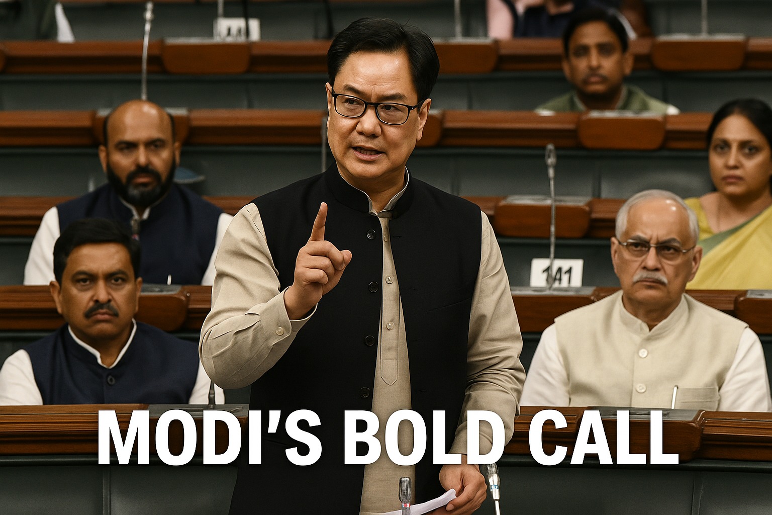 Modi's Bold Call