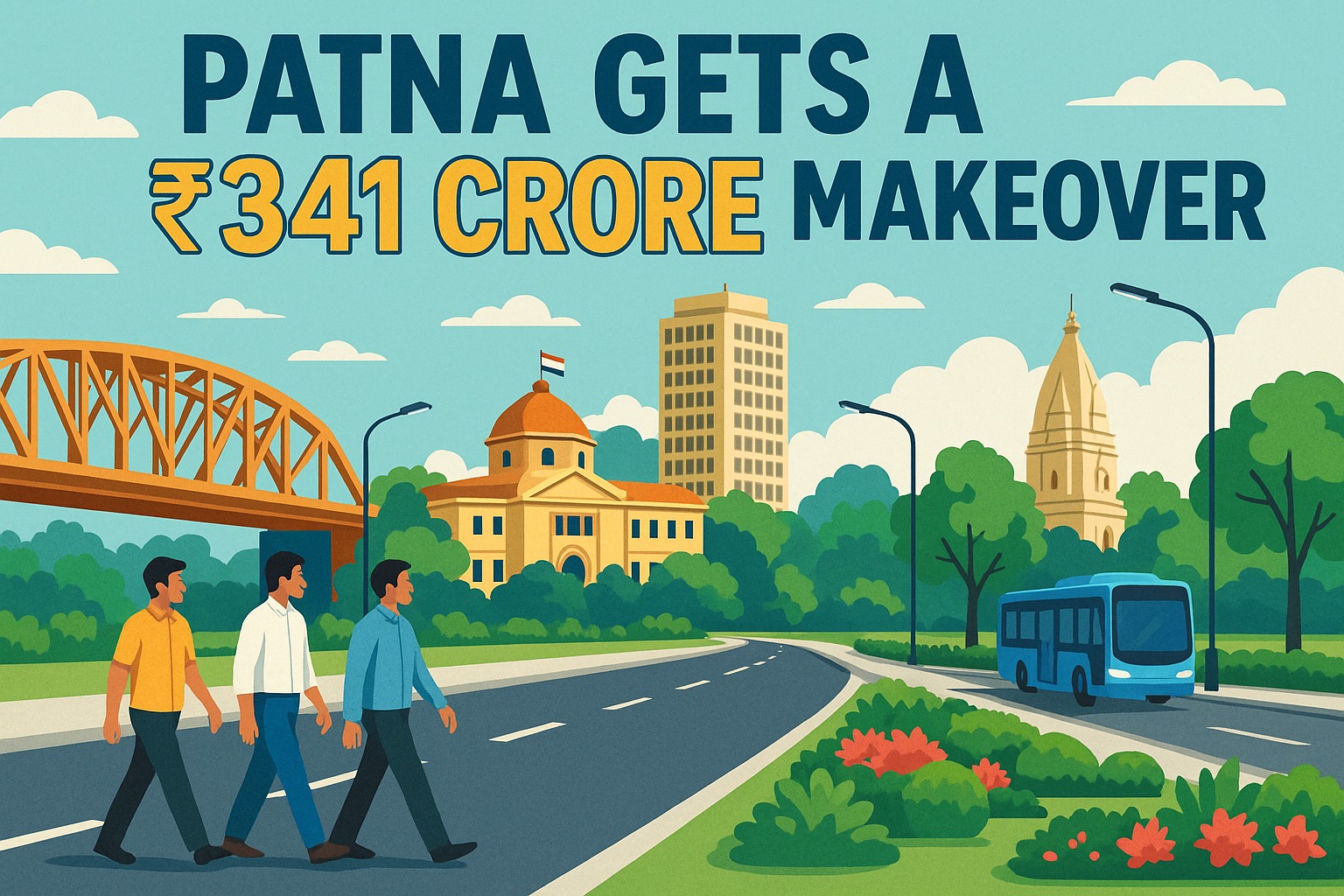 ₹99 Crore Parking, ₹158 Crore Road, ₹22 Crore Heritage Boost—See What’s Coming to Patna