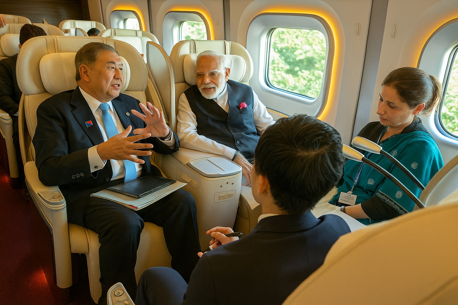 PM Modi’s Bullet Train Journey Signals India–Japan Momentum