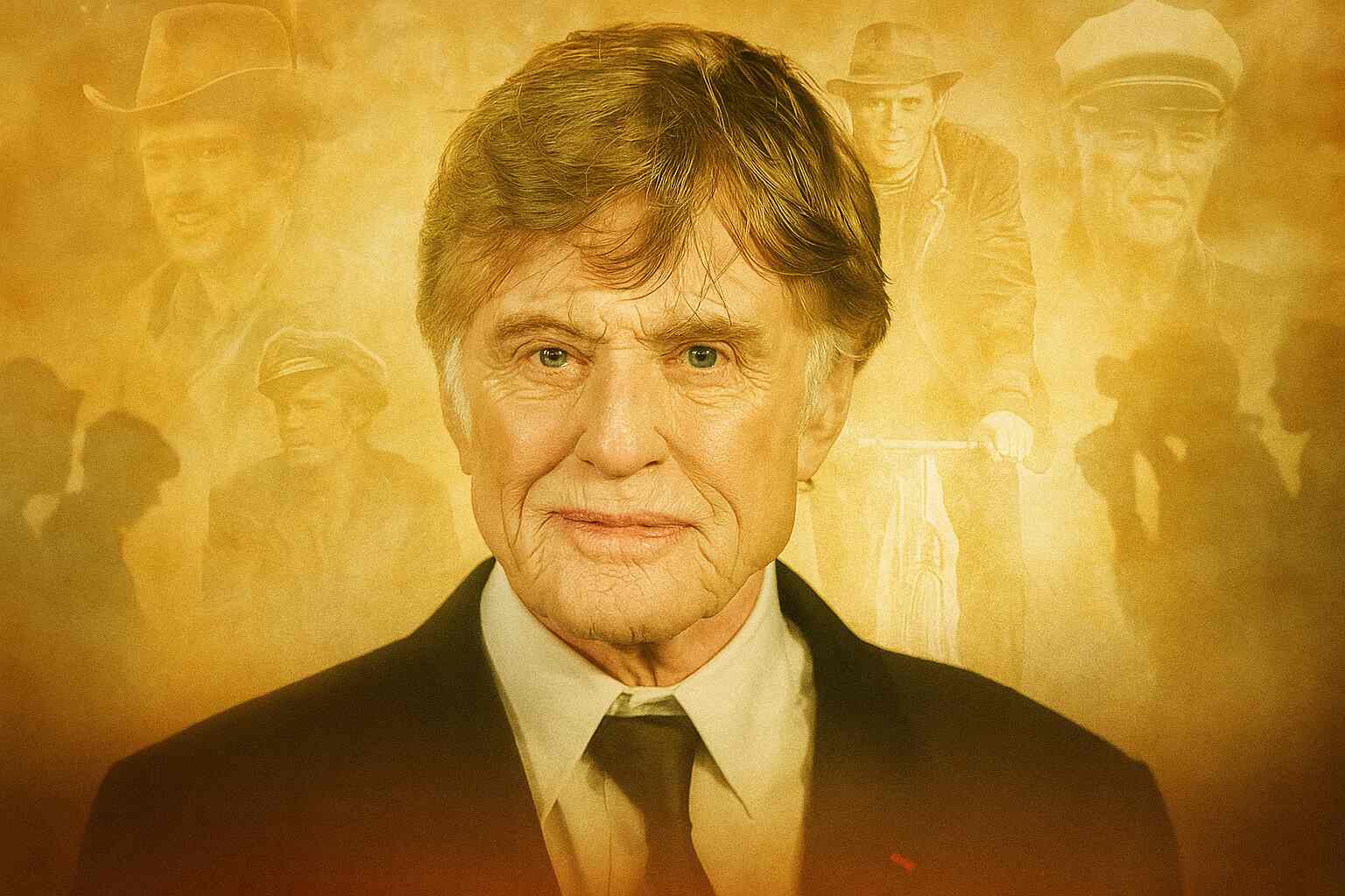 Robert Redford portrait with Bollywood stars paying tribute after his passing