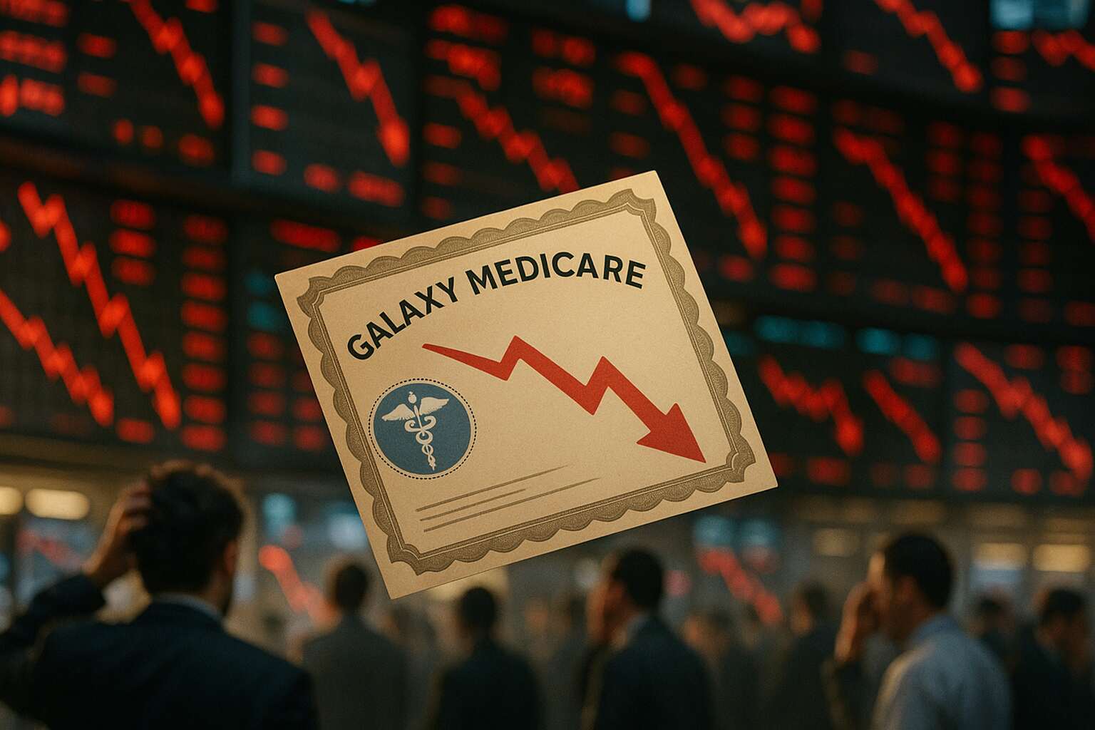 Galaxy Medicare IPO shares listed at issue price and fell 5% after debut