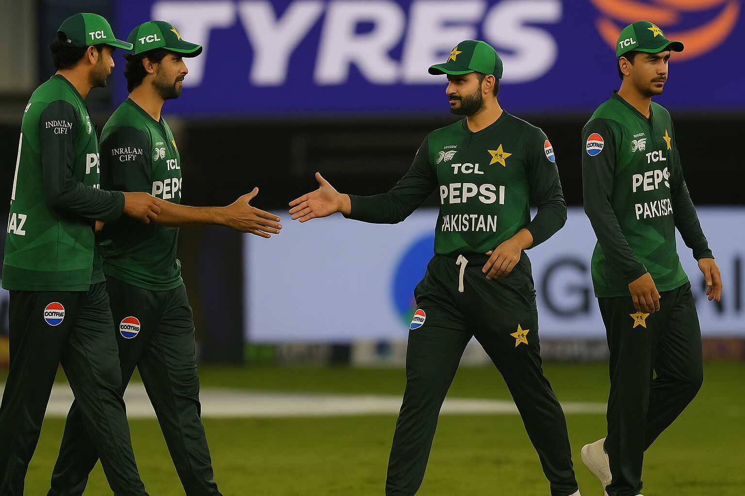 Pakistan cricket team celebrates victory over UAE in Asia Cup, setting up Super 4 clash against India