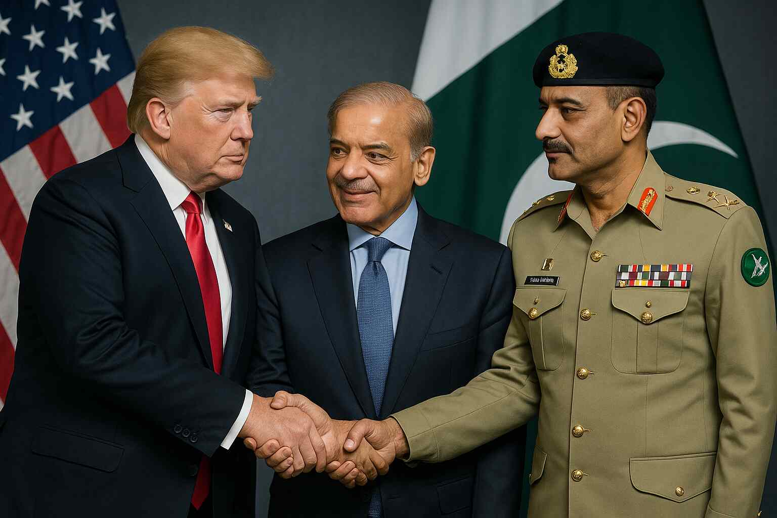 Donald Trump meeting Pakistan PM Shehbaz Sharif and Army Chief Asim Munir