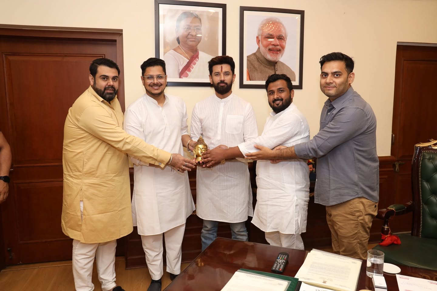 Chirag Paswan, and Shashank Balwant Mishra seen rallying support in Bihar ahead of 2025 Assembly elections