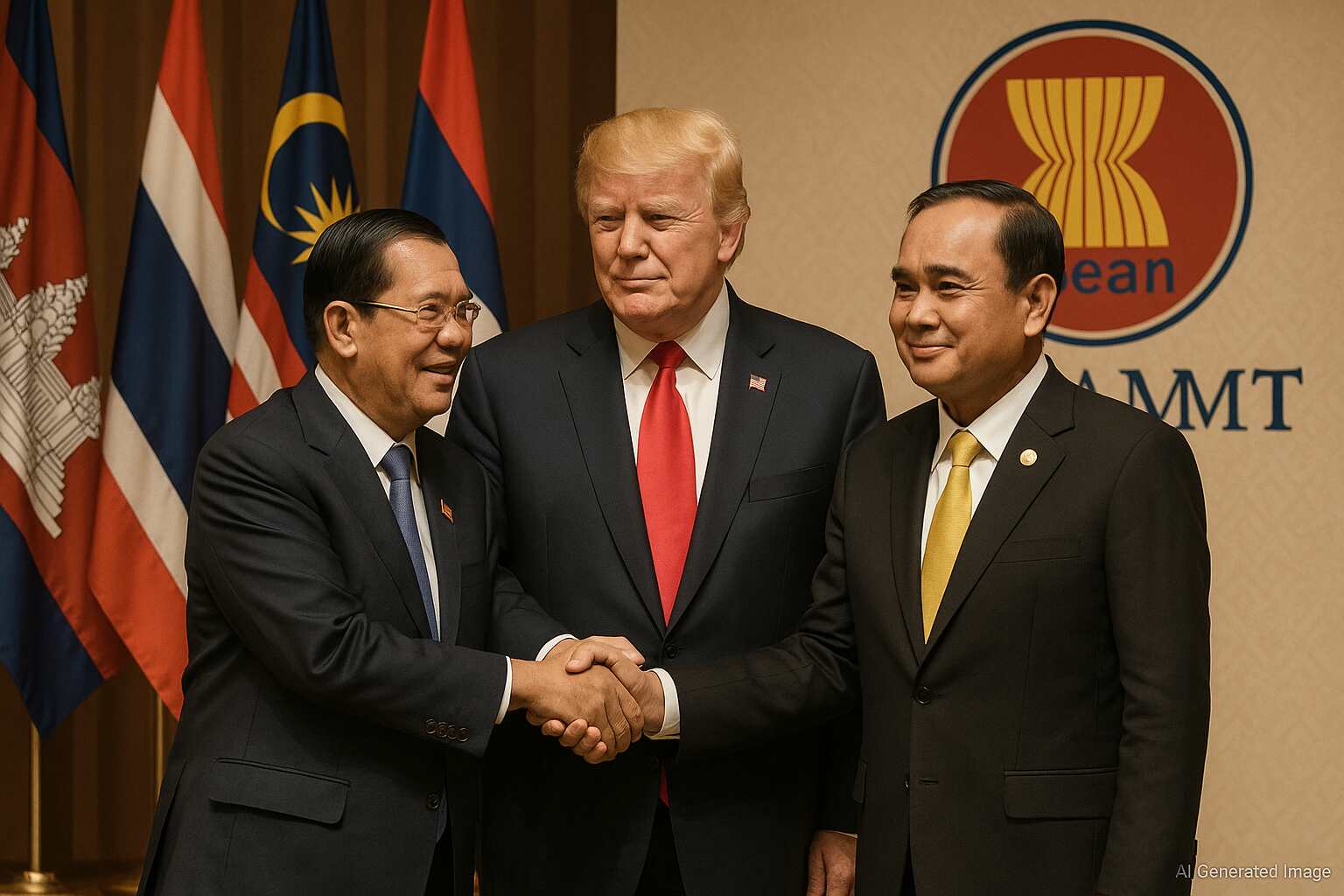 Trump to Oversee Cambodia–Thailand Peace Deal at ASEAN Summit