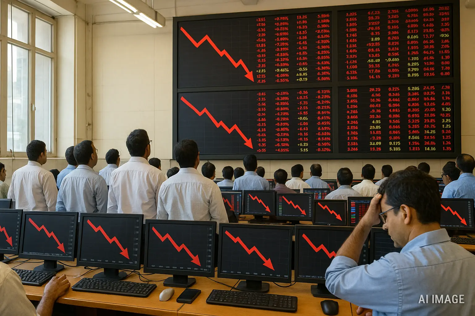 Foreign portfolio investors sell off Indian equities amid AI concerns