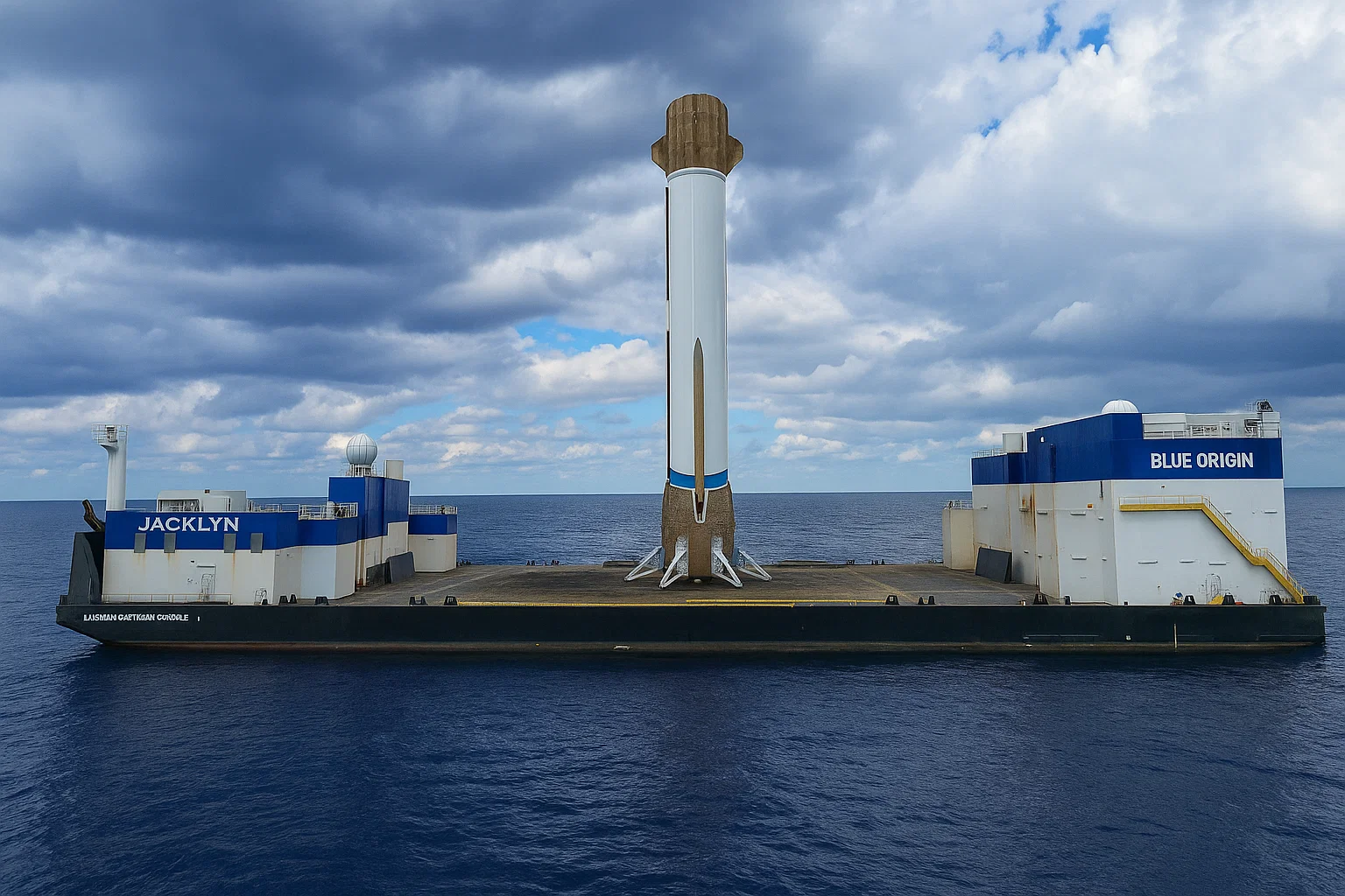 Blue Origin Lands Booster Rocket at Sea – Historic Milestone