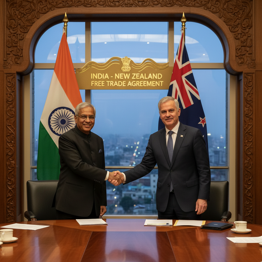 Featured image for India and New Zealand Seal Landmark Free Trade Agreement