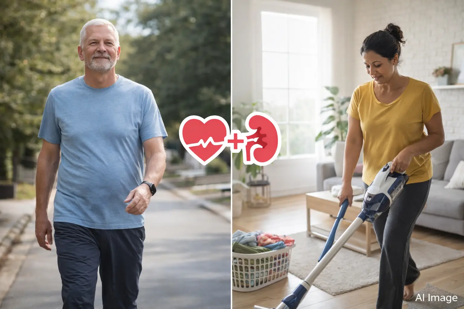 Walking, Chores Linked to Lower Death Risk