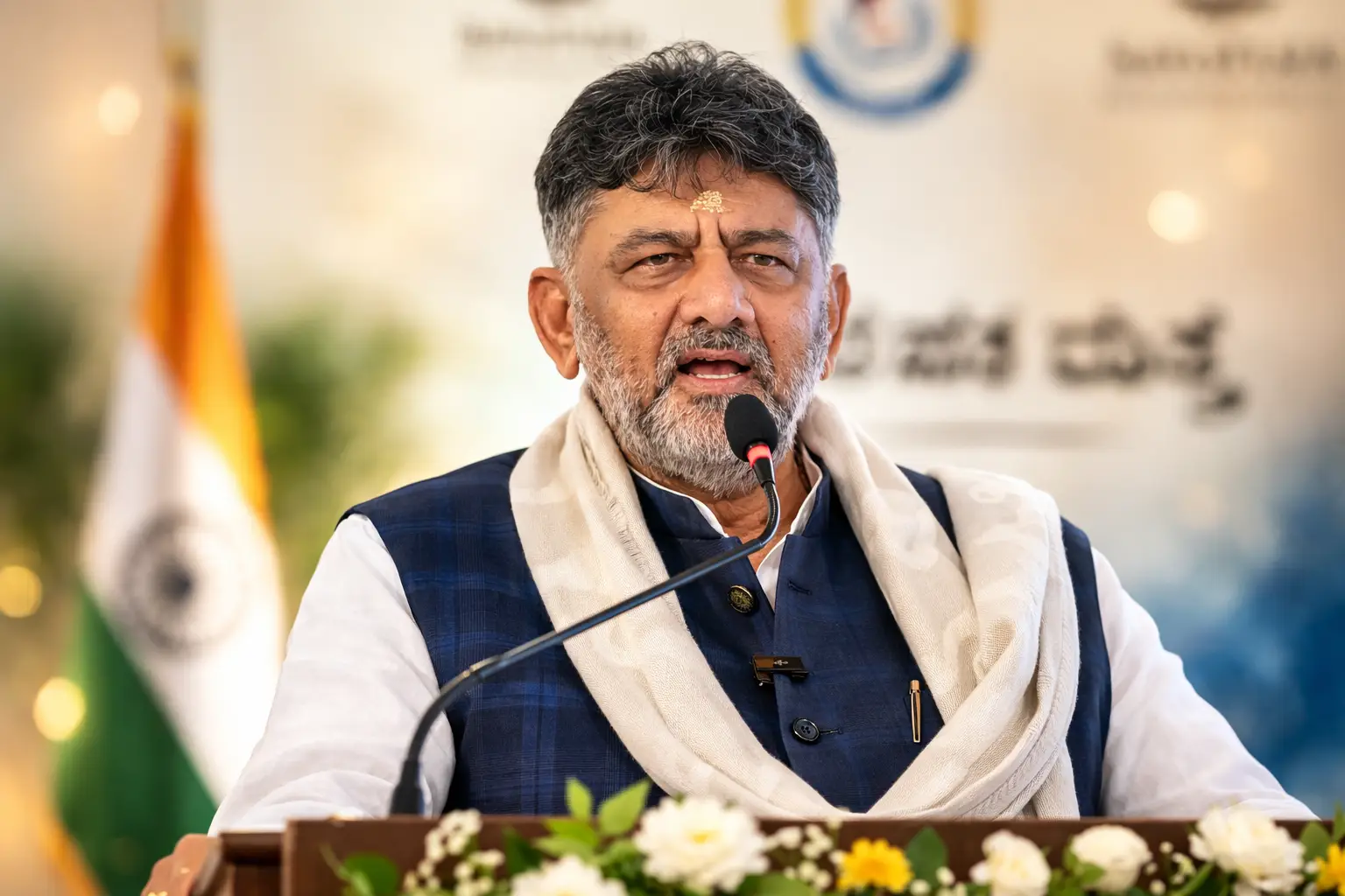 DK Shivakumar says he doesn’t know about any high-command talks on CM change.