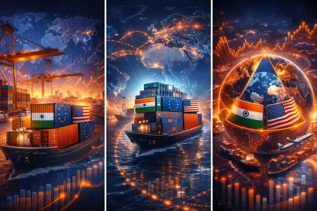 India’s New Trade Strategy: How US and EU Deals Could Reshape the Economy