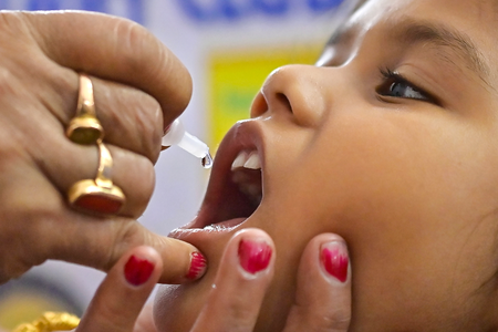 Gujarat: 1.58 lakh children to be covered in 'Pulse Polio Campaign' in Gandhinagar