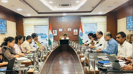 'Sujal Gram Samvad': Officials, panchayat representatives discuss water supply issues