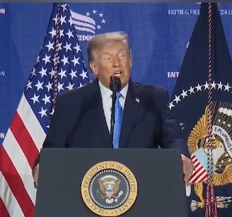 Trump says Iran military crippled