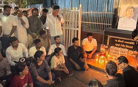 Gujarat: Students, Congress hold candle march over NEET aspirant’s death