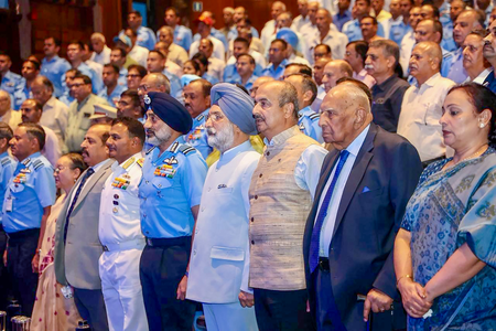 Delhi LG pays tributes to Marshal Arjan Singh at memorial lecture
