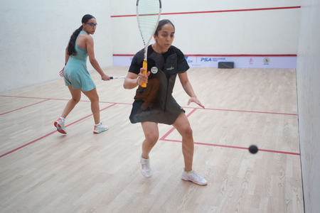 SRFI PSA Challenger Squash: Tanvi Khanna rallies from two games down to lift title