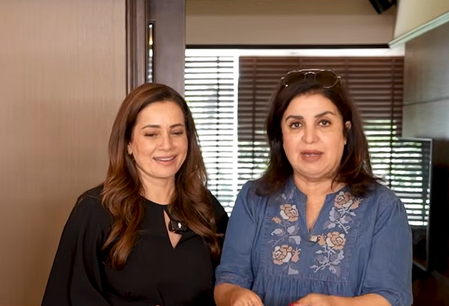 Neelam Kothari reveals how she is related to Farah Khan