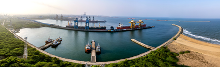 Kamarajar Port becomes India's 2nd port with 18-metre draft to handle big ships