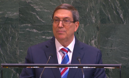 Cuban FM slams US sanctions policy against Cuba at UNGA