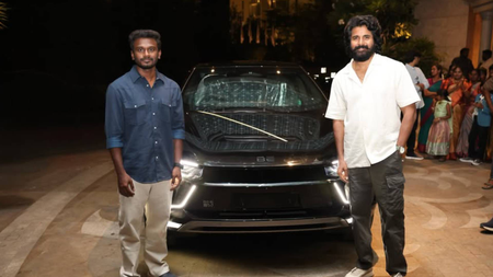 Sivakarthikeyan gifts brand new car to 'Thaai Kizhavi' director Sivakumar Murugesan to celebrate film's 100-day run