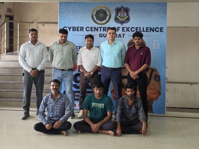 Gujarat: 3 more held in Bhavnagar District Co-operative Bank hacking case