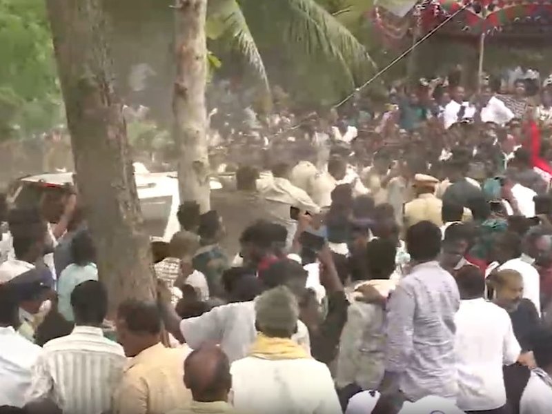 YSR Congress leader booked for pushing cops during ex-Andhra minister’s funeral
