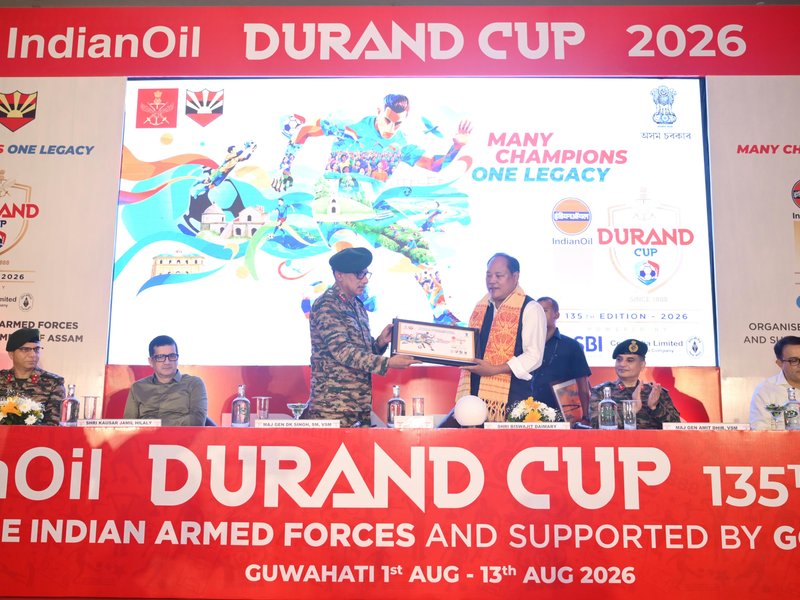 Durand Cup trophy tour begins in Guwahati, countdown starts for 135th edition