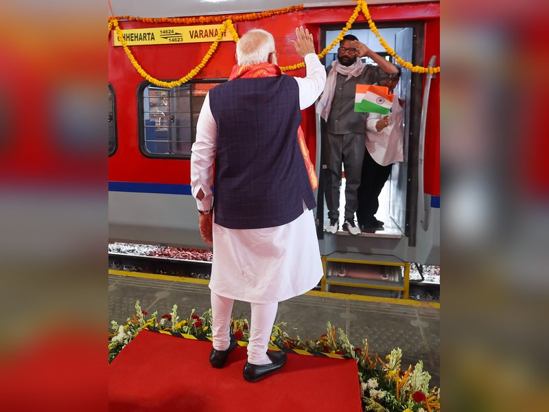 PM Modi dedicates redeveloped Ashoknagar railway station under Amrit Bharat Station Scheme
