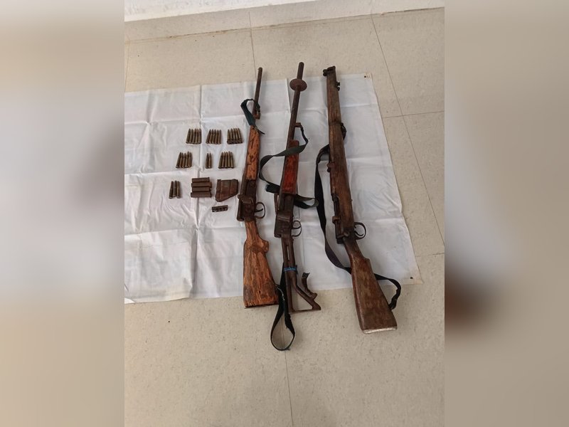 Naxal weapon dump found in Chhattisgarh’s Kachchapal forest in police-BSF operation