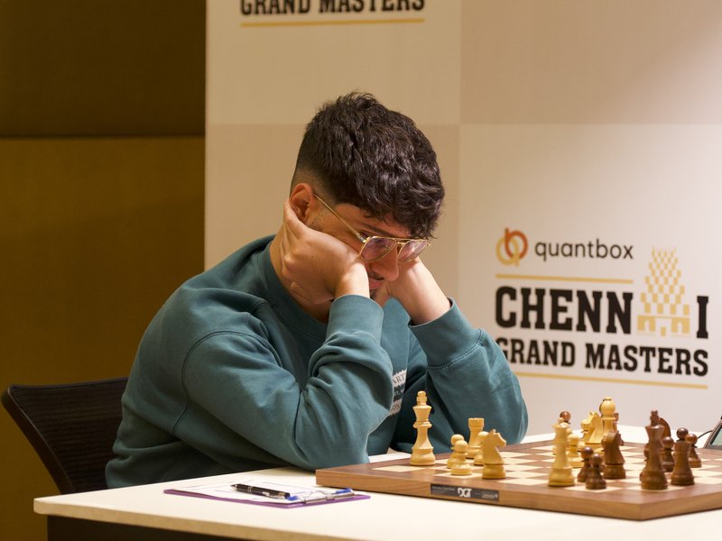 Chennai Grand Masters 2026: Firouzja beat Gukesh to extend lead after second round